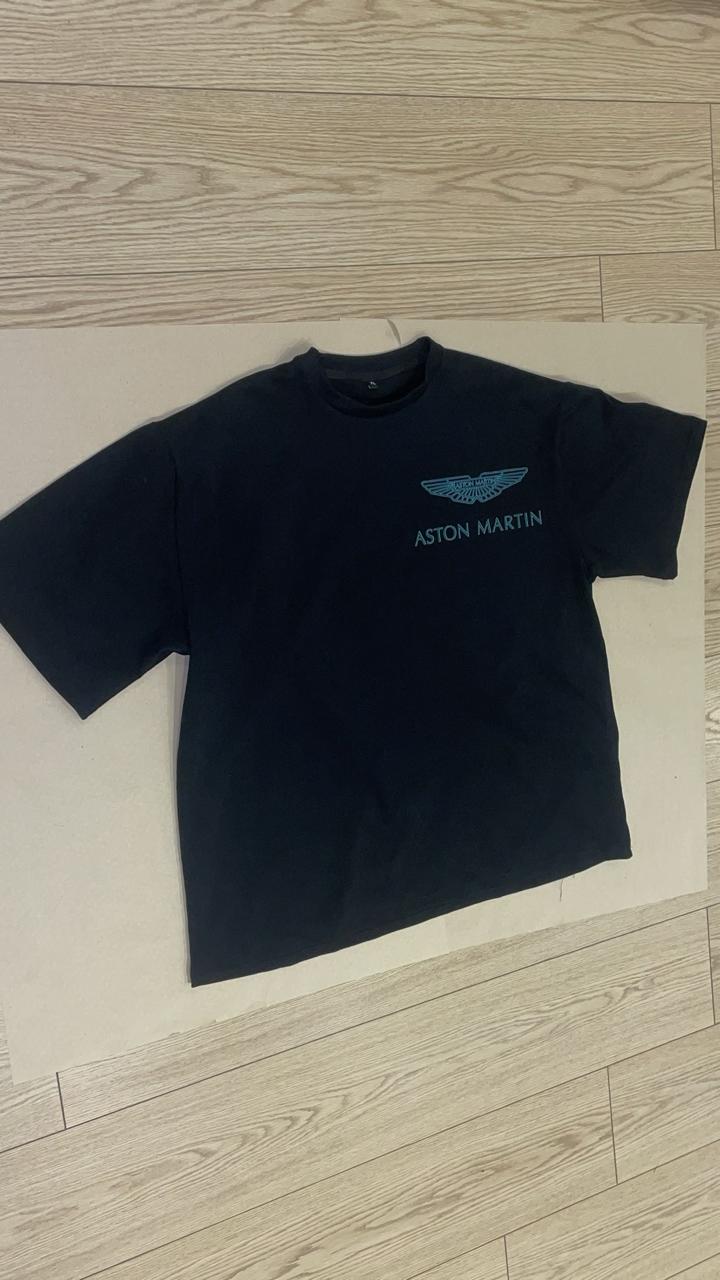 Aston martin Black oversize Tshirt