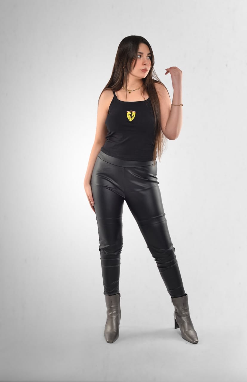 Top CUT FERRARI BLACK