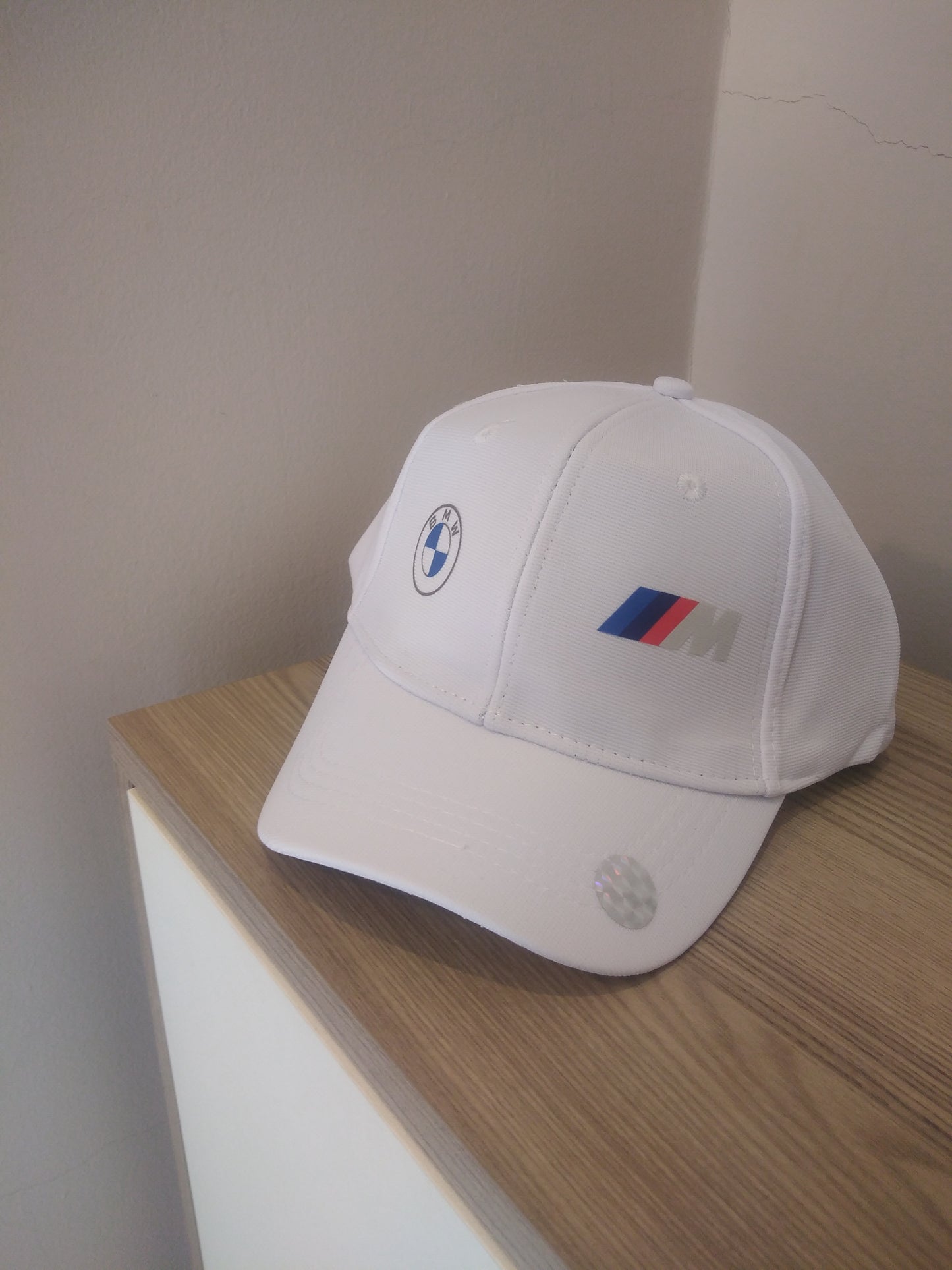 Bmw motor sport white cap Unisex