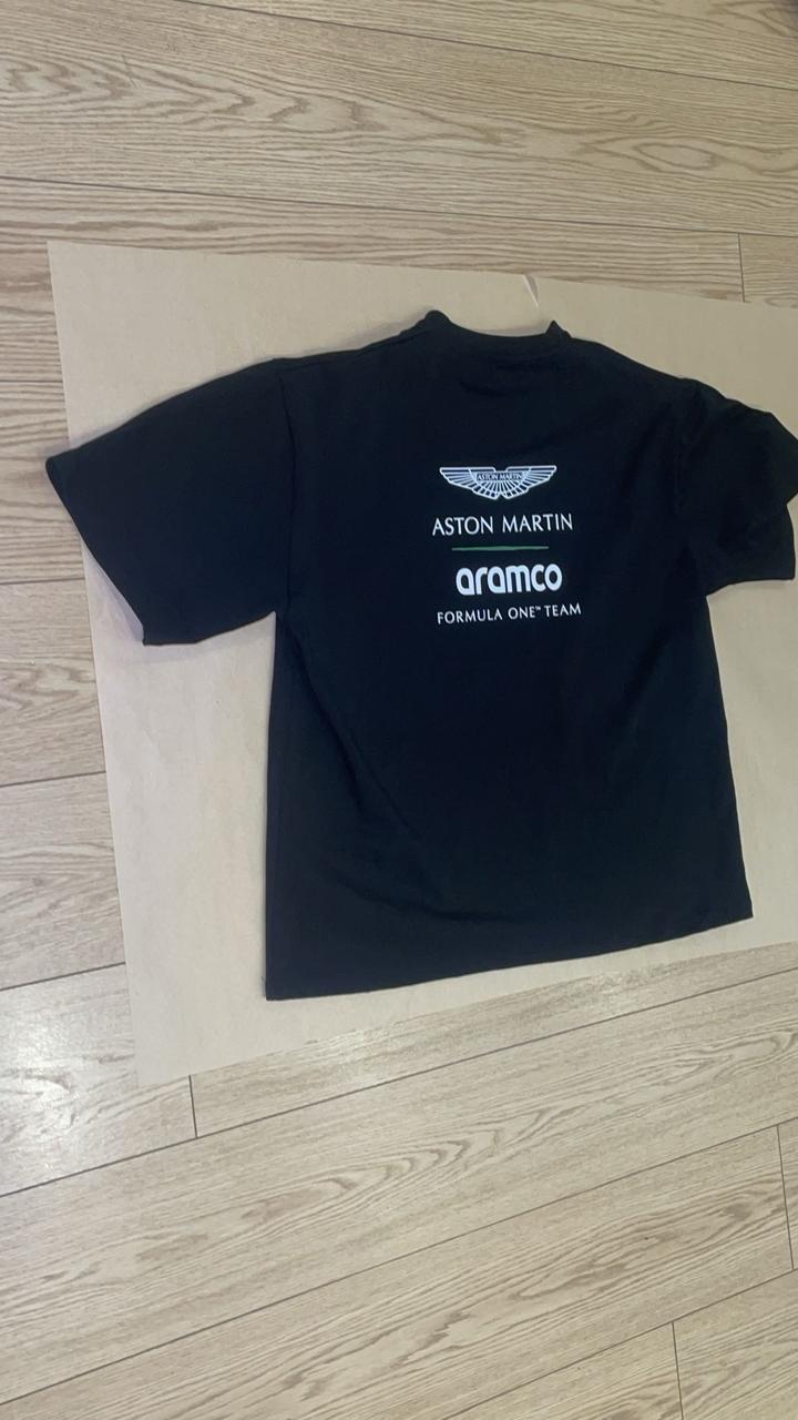 Aston martin Black oversize Tshirt