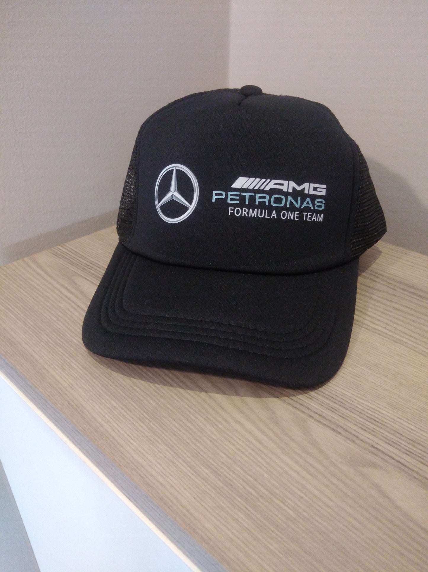 Black Amg mercedes Petronas cap unisex