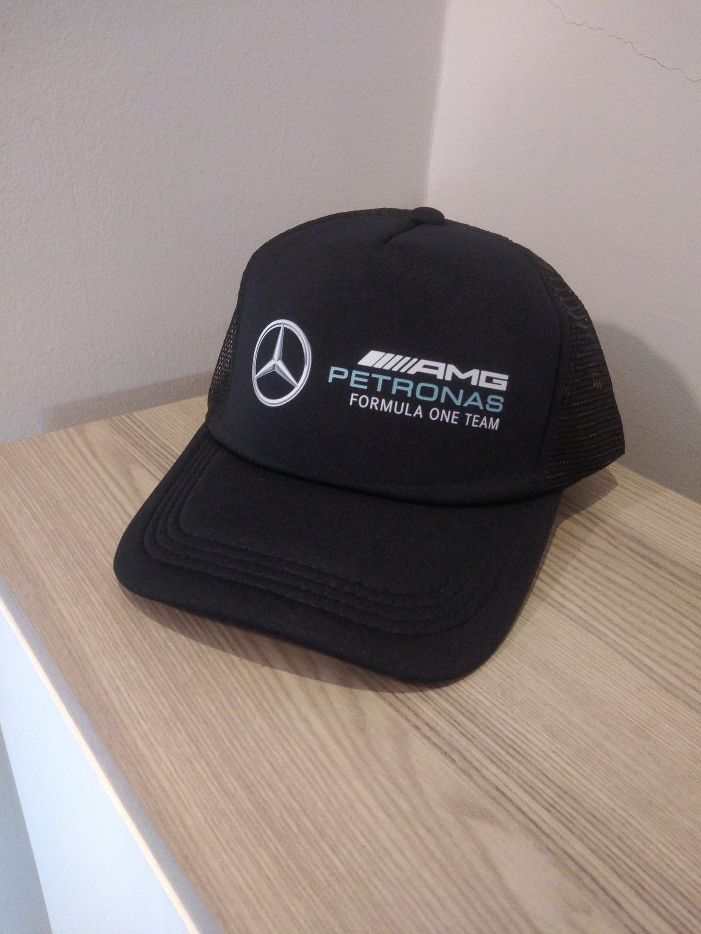 Black Amg mercedes Petronas cap unisex