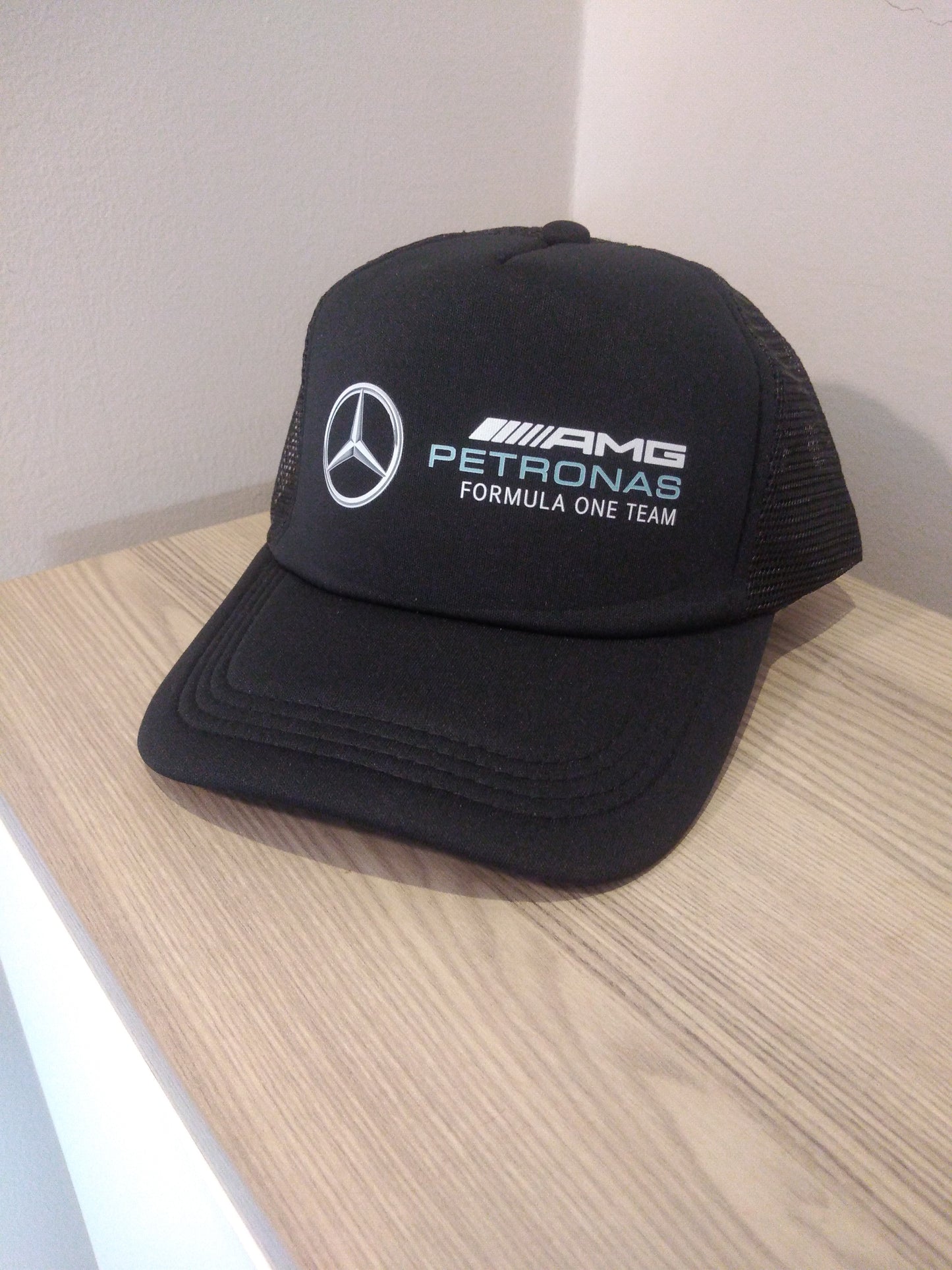 Black Amg mercedes Petronas cap unisex