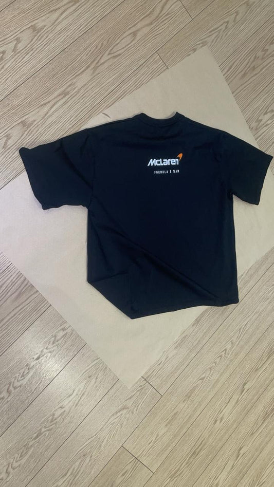Mclaren Black Tshirt oversize