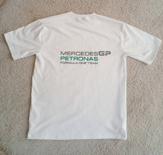 Mercedes Petronas tshirt white oversized