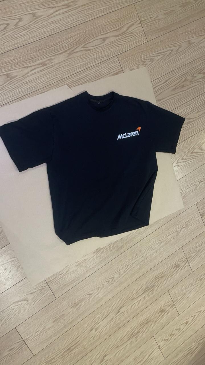 Mclaren Black Tshirt oversize