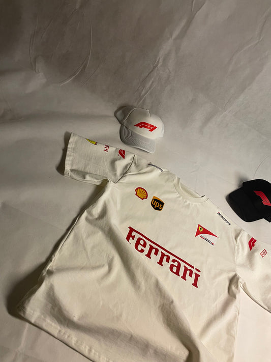 Ferrari F1 Team Set – T-Shirt & Cap Combo