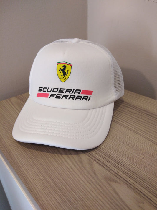 Ferrari scuderia white cap
