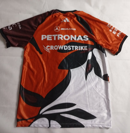 Mercedes AMG Petronas F1 2025 Men's Team Set Up T-Shirt