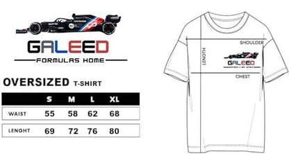 Black Mercedes Petronas tshirt oversize